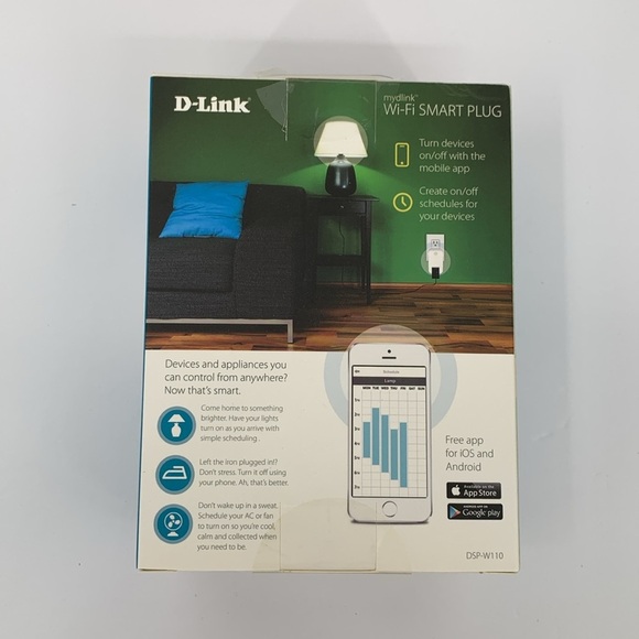 D-Link Mydlink Wi-fi smart plug DSP-W110 quantity 3 - Picture 3 of 6